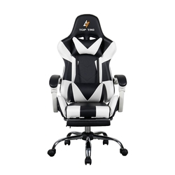 Cadeira Gamer Top Tag Hs201wti Preta E Branca Menor preço em Cadeira Gamer Top Tag Hs201wti Preta E Branca