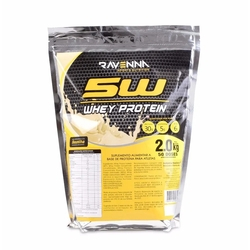 Whey Protein 5w 2kg - Ravenna - Baunilha Menor preço em Whey Protein 5w 2kg - Ravenna - Baunilha
