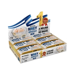 Barra de Proteína Sabor Beijinho Whey Grego Display com 12 un. de 40g - Nutrata Menor preço em Barra de Proteína Sabor Beijinho Whey Grego Display com 12 un. de 40g - Nutrata