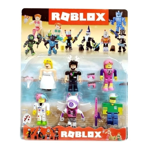 Bonecos Roblox Com Animais Brinquedo Infantil Kit Com 6