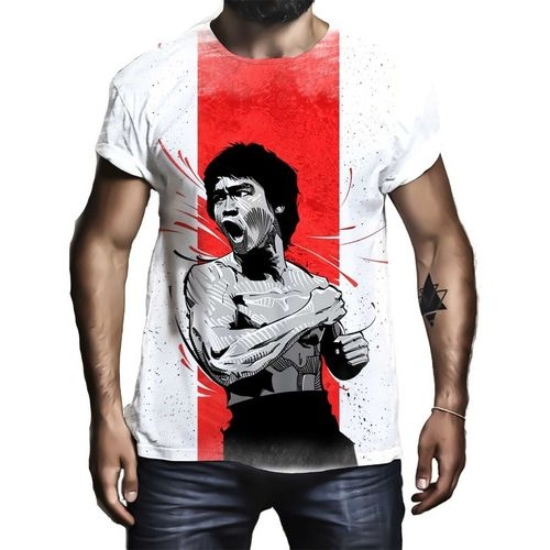 camiseta bruce lee