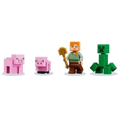 Lego Minecraft A Casa do Porco 21170 na Americanas Empresas