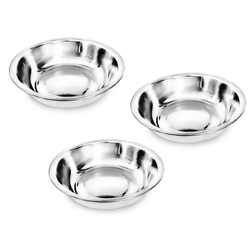 Kit com 3 Bacias em Inox 30 cm - Xingu Menor preço em Kit com 3 Bacias em Inox 30 cm - Xingu