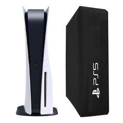 Capa Para PS5 Slim Antipoeira Protetora Vertical Case Uv Menor preço em Capa Para PS5 Slim Antipoeira Protetora Vertical Case Uv