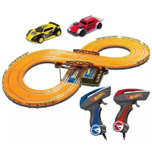 Pista Hot Wheels Track Set 2 Carrinhos + 2 Controles-multikids