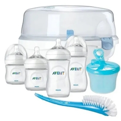 Kit Mamadeira Avent Petala com esterilizador - 7pçs Menor preço em Kit Mamadeira Avent Petala com esterilizador - 7pçs