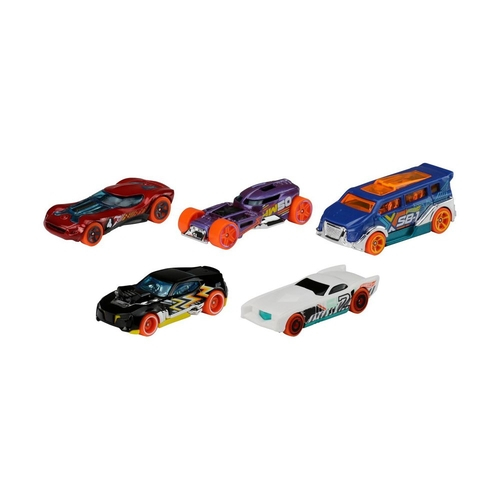 Kit c/ 5 Carrinhos Básicos Hot Wheels Mattel em Promoção na Americanas