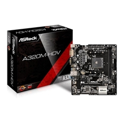 Placa Mae ASRock A320M-HDV R4.0 DDR4 Socket AM4 Chipset AMD A320 Menor preço em Placa Mae ASRock A320M-HDV R4.0 DDR4 Socket AM4 Chipset AMD A320