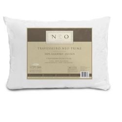 Travesseiro Neo Prime 233 Fios EcoPluma 50cm x 70cm Camesa Menor preço em Travesseiro Neo Prime 233 Fios EcoPluma 50cm x 70cm Camesa