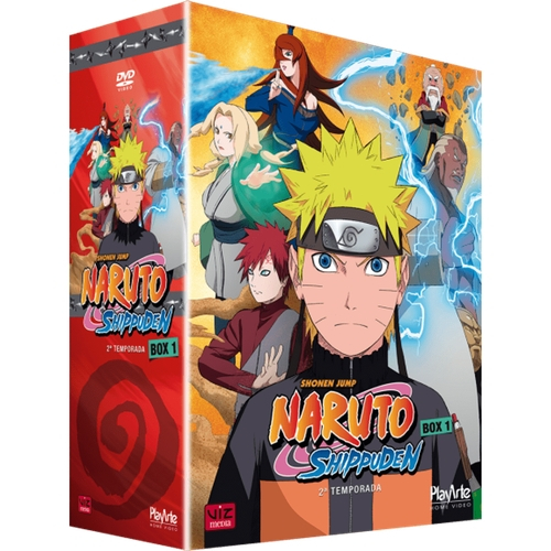 Naruto Shippuden - 2ª Temporada Box 1 *5 Dvds*