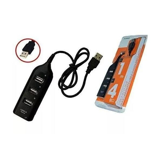 Hub Usb 4 Portas Extensor Hi Speed 480 Mbps Usb 2 0 Preto No Shoptime