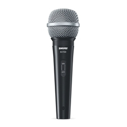 Microfone Multifuncional de Mão SV100 - SHURE Menor preço em Microfone Multifuncional de Mão SV100 - SHURE