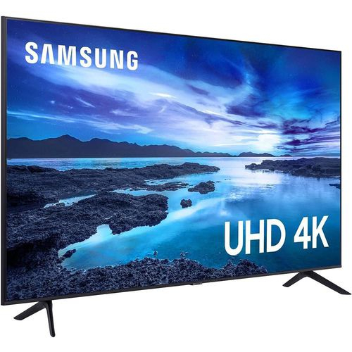 Smart TV 75" UHD 4K Samsung 75AU7700 Processador Crystal 4K Tela Sem Limites Visual Livre de Cabos Alexa built in Controle Único - Imagem 4