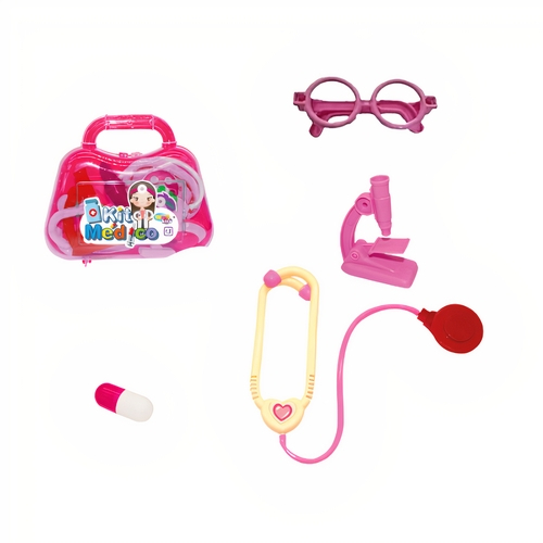 Maleta Kit Dentista Medico Brinquedo Infantil Rosa Menina em Promoção na  Americanas