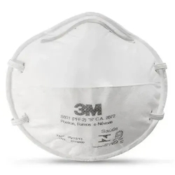 Máscara De Proteção Pff2-s 8801h Hosp.branca - 3m Menor preço em Máscara De Proteção Pff2-s 8801h Hosp.branca - 3m