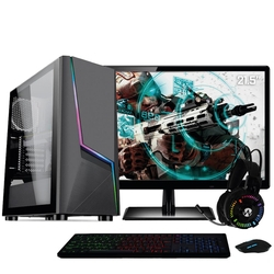 PC Gamer Completo AMD Ryzen 5 (Placa de vídeo Radeon VEGA 11) Monitor 21.5" Full HD 8GB DDR4 SSD 120GB HD 1TB 500W Skill Cool
Menor preço em PC Gamer Completo AMD Ryzen 5 (Placa de vídeo Radeon VEGA 11) Monitor 21.5" Full HD 8GB DDR4 SSD 120GB HD 1TB 500W Skill Cool