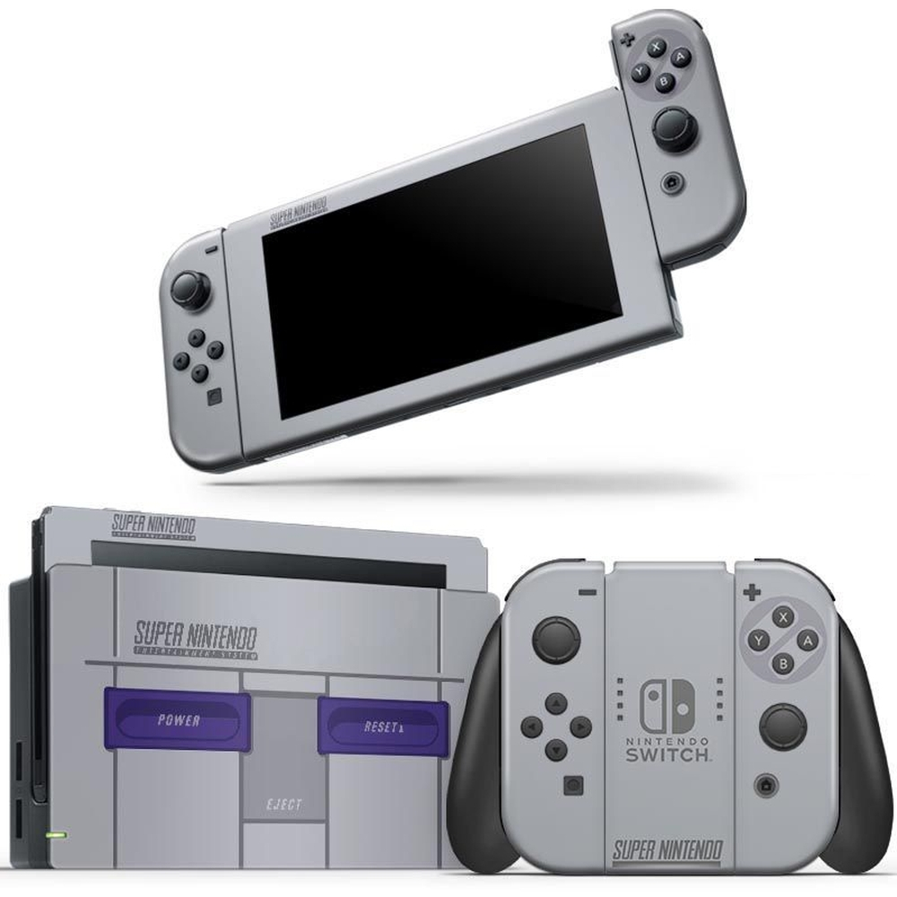 Skin Adesivo Protetor para Nintendo Switch Super Nintendo SNES b1 na Americanas Empresas