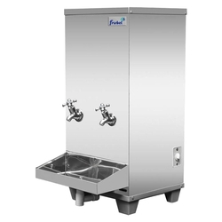 Bebedouro Industrial 25L Frisbel Inox Bancada 2 Torneiras Geladas B25 Menor preço em Bebedouro Industrial 25L Frisbel Inox Bancada 2 Torneiras Geladas B25