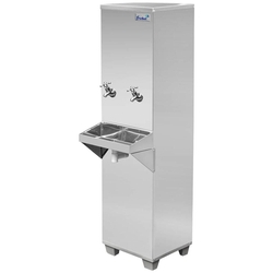 Bebedouro Industrial 25L Frisbel Inox Coluna 1 Torneira Gelada B25 Menor preço em Bebedouro Industrial 25L Frisbel Inox Coluna 1 Torneira Gelada B25