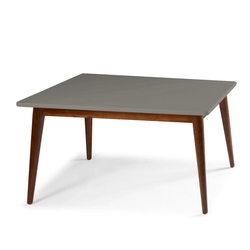 Mesa de Madeira Retangular 180x90 Cm Novita 609-3 Cacau/Cinza - Maxima Menor preço em Mesa de Madeira Retangular 180x90 Cm Novita 609-3 Cacau/Cinza - Maxima