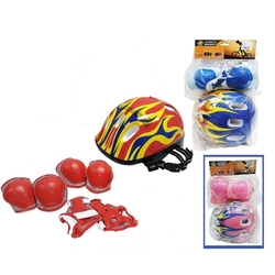 Capacete Infantil Com Kit Protecao Joelheira Cotoveleira E Protetor Para Patins Skate Bicicleta é boa?