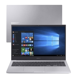 Notebook Samsung Book E20 Np550 Celeron 5205u Memoria 12gb Ssd 120gb Tela 15.6' Hd Windows 10 Home Prata Menor preço em Notebook Samsung Book E20 Np550 Celeron 5205u Memoria 12gb Ssd 120gb Tela 15.6' Hd Windows 10 Home Prata