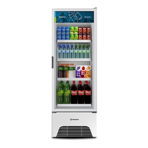 Refrigerador Expositor Vertical Metalfrio VB52AH Optima 497 Litros ...