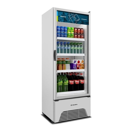 Refrigerador Expositor Vertical Metalfrio VB52AH Optima 497 Litros ...