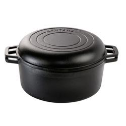 Caçarola Frigideira Duo Em Ferro Fundido 24cm 3,5L Santana Menor preço em Caçarola Frigideira Duo Em Ferro Fundido 24cm 3,5L Santana