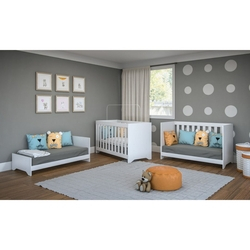 Berco Mini Cama 3 em 1 Padrao Nacional Branco Premium - Multimóveis Menor preço em Berco Mini Cama 3 em 1 Padrao Nacional Branco Premium - Multimóveis