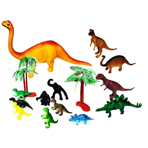 Dinossauro de borracha pequeno Clearance