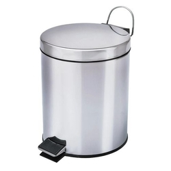 Lixeira Redonda 8 Litros Com Pedal E Cesto Removível - Inox é boa?