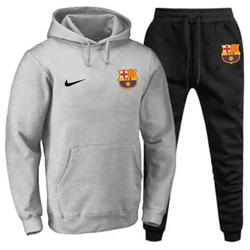 Conjunto moletom barcelona cinza com preto blusa mais Calça Copia Copia é ruim? Conjunto moletom barcelona cinza com preto blusa mais Calça Copia Copia é boa?