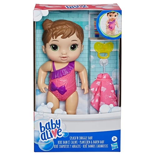 Boneca tomando banho baby alive Clearance