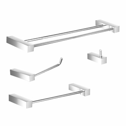 Kit de Acessórios Banheiro Toalheiro Duplo Prátika 824PK é boa?