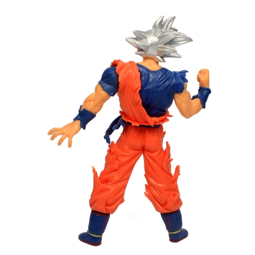 Brinquedo Boneco Goku Instinto Superior Cabelo Cinza Promoçã