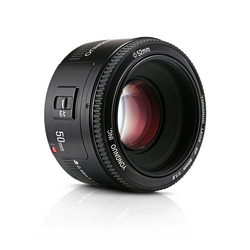 Lente Yongnuo para Camera Canon EF YN-50mm F/1.8 Menor preço em Lente Yongnuo para Camera Canon EF YN-50mm F/1.8