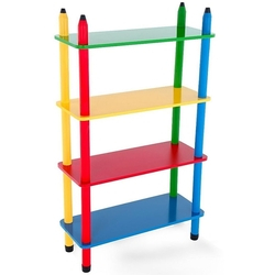 Estante Prateleira Colorida 60 cm Para Livros E Brinquedos Quarto Infantil Madeira Móvel Livreiro é boa?