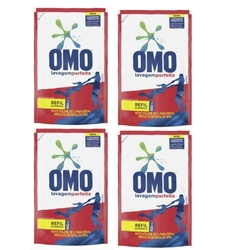 Menor preço em Sabão Omo Líquido Lavagem Perfeita Refil 900Ml 4Un