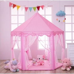 Castelo Princesa Tenda Cabana Toca Rosa Infantil Barraca é boa?