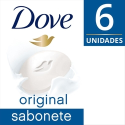 Sabonete Em Barra Dove Branco 90g - 6 Unidades Menor preço em Sabonete Em Barra Dove Branco 90g - 6 Unidades