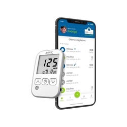 Kit Medidor de Glicose Completo Lite Smart Bluetooth G-Tech Menor preço em Kit Medidor de Glicose Completo Lite Smart Bluetooth G-Tech