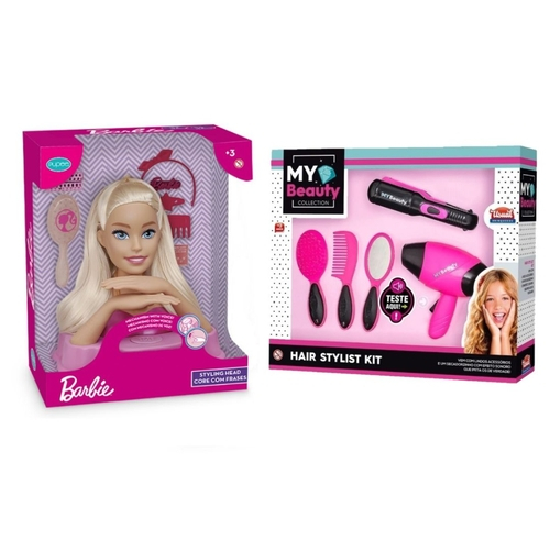 Brinquedo Boneca Barbie Salão De Beleza Com Kit Maquiagem em Promoção na  Americanas