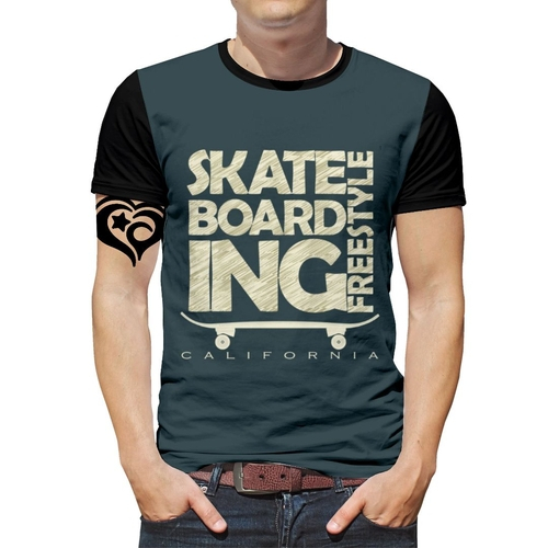 camiseta skate promoção