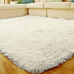 Tapete Peludo 1,50 X 2,00 Branco Sala Quarto Macio Felpudo Menor preço em Tapete Peludo 1,50 X 2,00 Branco Sala Quarto Macio Felpudo