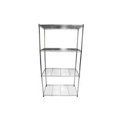 Estante De Aço Cromado Com 4 Prateleiras Rack Aramado 1036 é boa?