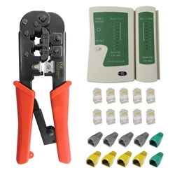 Kit 48 C - Alicate Crimpar RJ45/11 + Testador De Cabos + 10 Conectores RJ45 C/ Protetor é boa?