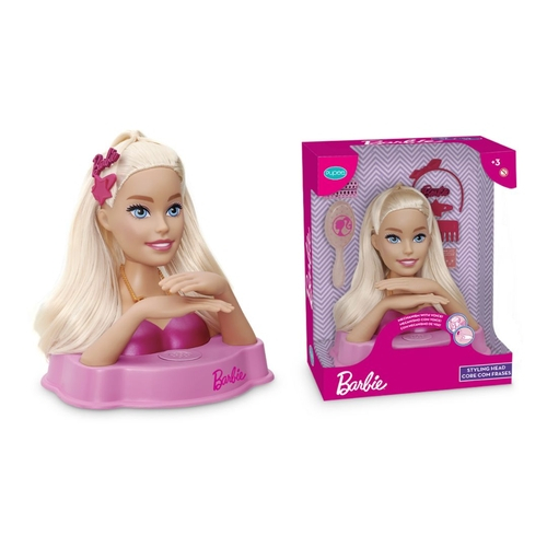 Boneca Barbie Busto Para Penteados - Pupee na Americanas Empresas