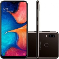 Menor preço em Usado: Samsung Galaxy A20 32gb Preto.