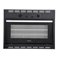 Forno de Embutir a Gás 90L Totale Nero Gii 127V Gás Glp Preto Fosco - Venax Menor preço em Forno de Embutir a Gás 90L Totale Nero Gii 127V Gás Glp Preto Fosco - Venax